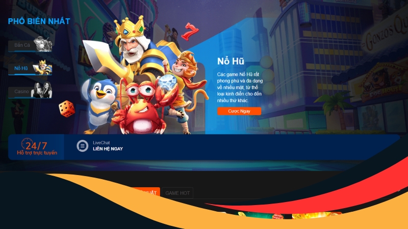 Khám phá sảnh nổ hũ - Danh mục game nổi bật Khám phá sảnh nổ hũ - Danh mục game nổi bật